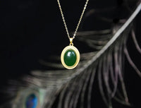 Thumbnail for Jade Minimalist Lucky Charm Necklace