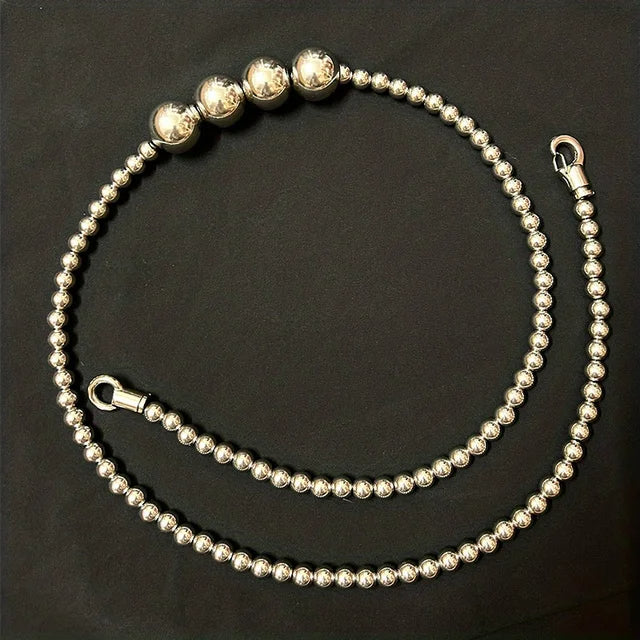 Stainless Steel Edc LARGE BALL Multi Purpose Bracelet /Necklace -4 Ball Options