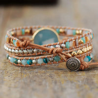 Thumbnail for Blue Moon Turquoise Wrap Bracelet
