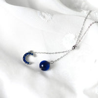 Thumbnail for THAI SILVER Blue Moon ETHEREAL Necklace