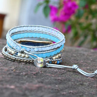 Thumbnail for Healing Topaz Wrap Bracelet