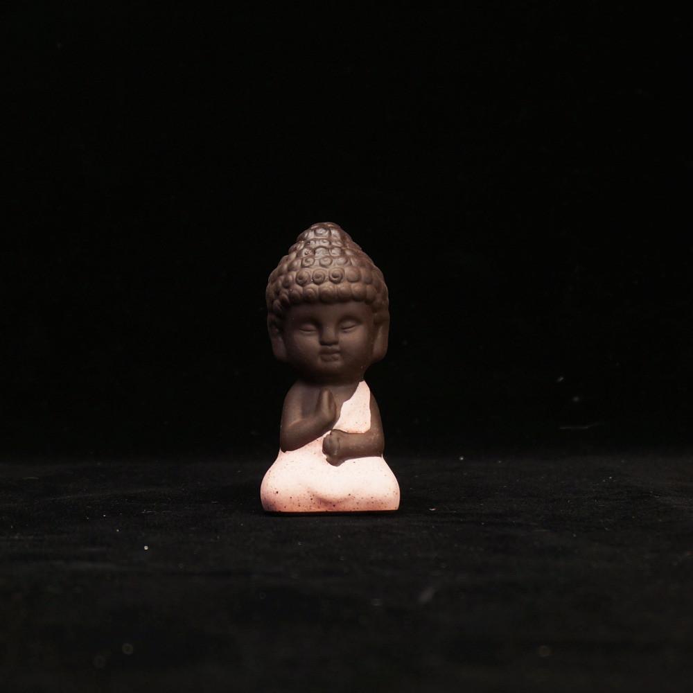 4pc/Set Cute Ceramic Mini Buddha Tea Pets-GRAB A BARGAIN!