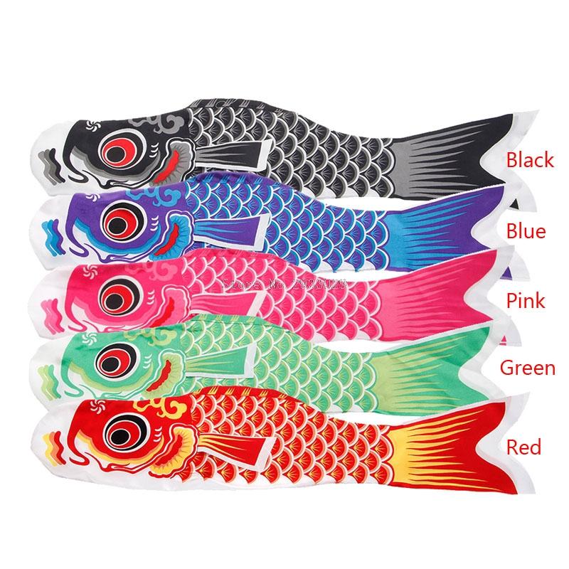 Inspire Courage and Strength in your home flying a Japanese Koinobori Koi Fish Wind Sock