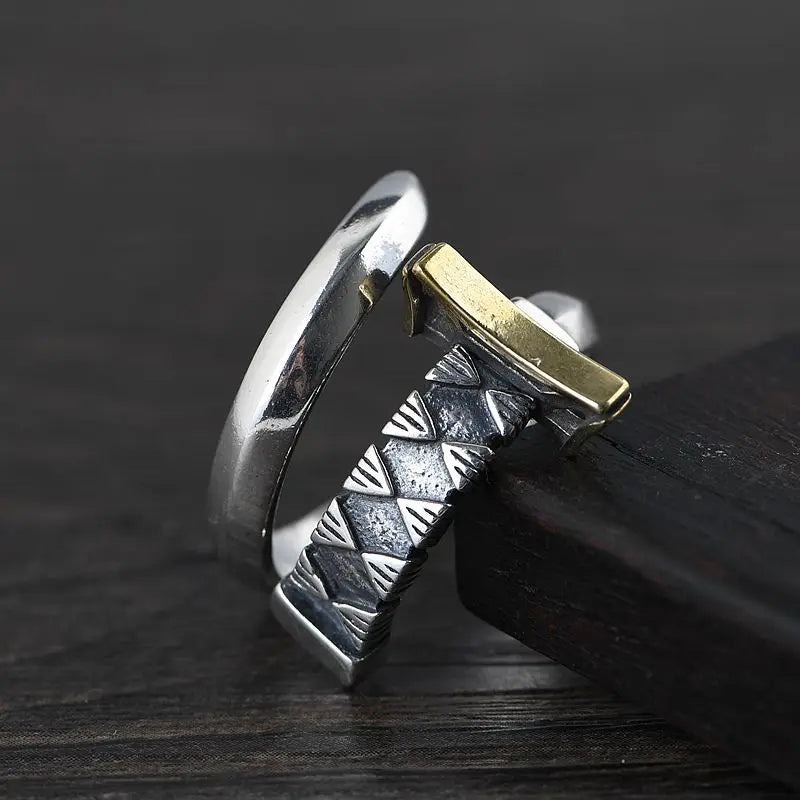 Dragon Spirit Sword Stainless Steel Ring