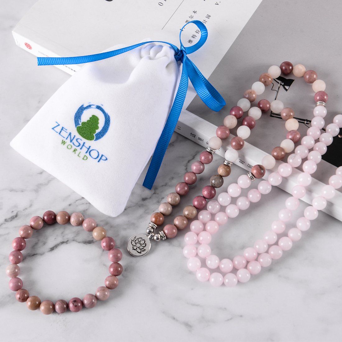 Zen Calming and Healing Mala Set