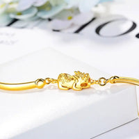 Thumbnail for Gold Pixiu Wealth Bracelet