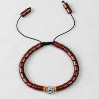 Thumbnail for Handmade Tibetan Buddhist  Sandalwood Mala Bead Bracelet with Mantra Sign