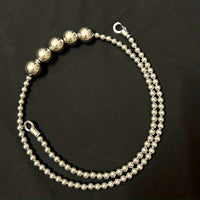 Thumbnail for Stainless Steel Edc LARGE BALL Multi Purpose Bracelet /Necklace -4 Ball Options