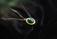 Thumbnail for Jade Minimalist Lucky Charm Necklace