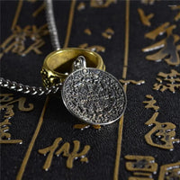 Thumbnail for Pixiu Ring & Tibetan Juigong Bagua Amulet for WEALTH & PROTECTION Necklace