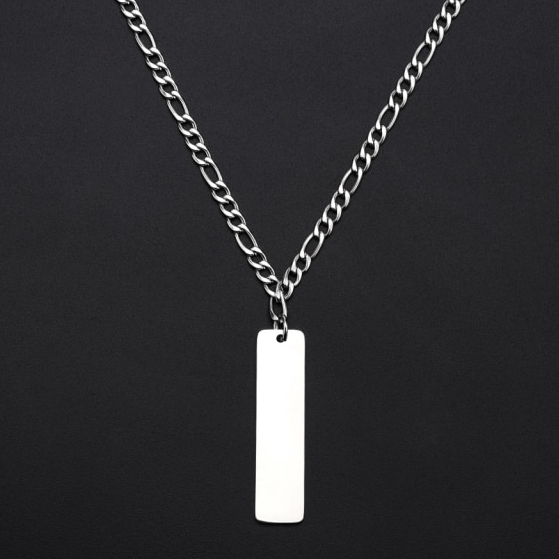 Stainless Steel Custom Spotify 'Replay' Necklace