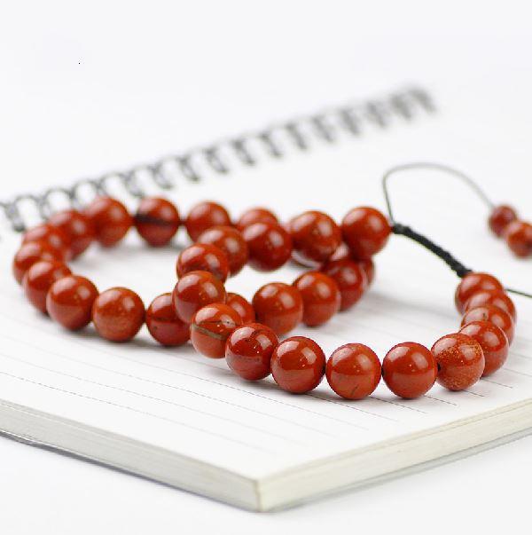 Red Jasper 'STIR the PULSE' Unisex Bracelet