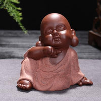 Thumbnail for 5pc/Set Top Quality Buddha Monk Tea Pet Figurines