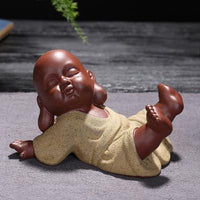 Thumbnail for 5pc/Set Top Quality Buddha Monk Tea Pet Figurines