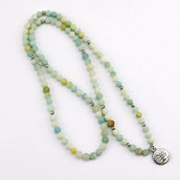 Thumbnail for Frosted Amazonite Bracelet Prayer Beads 6mm