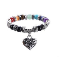 Thumbnail for 7 Chakra Balancing Heart Bracelet