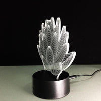 Thumbnail for Lotus 3D Colorful LED Night Light