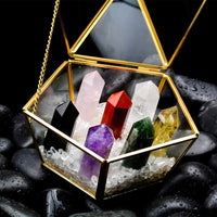 Thumbnail for 7 Chakra Stones Crystal Ornament Display