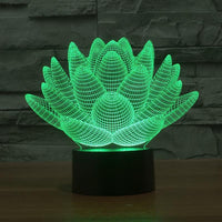 Thumbnail for Lotus Flower Hologram LED  Lamp