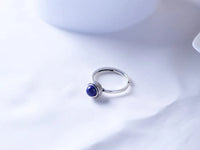 Thumbnail for 925 Sterling Silver Lapis Lazuli Stone Ring YourSoulPlace