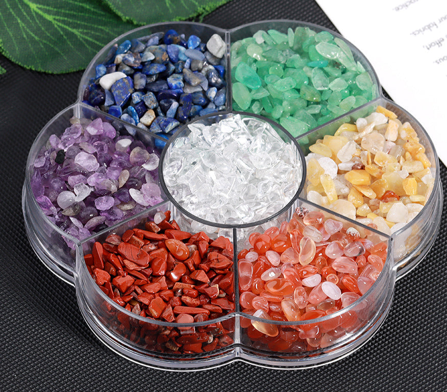 7 Chakra Metatron's Cube Crystal Grid Kit