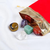 Thumbnail for 7 Crystal Healing Tumbled Stones Set