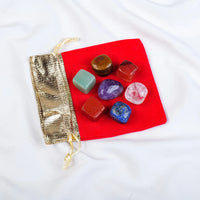 Thumbnail for 7 Crystal Healing Tumbled Stones Set