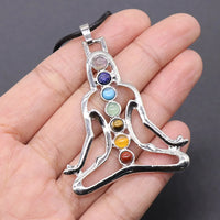 Thumbnail for 7 Chakra Meditation Pendant Keychain