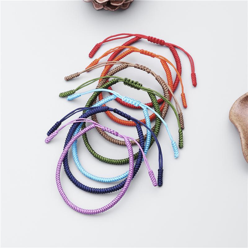 7pcs\set  Hand braided 7 Chakra Bracelets