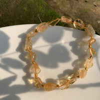 Thumbnail for Natural Beaded Citrine 'ABUNDANCE' Bracelet