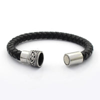 Thumbnail for Men's Genuine Leather  Braided Tribal Design Leather Bracelet