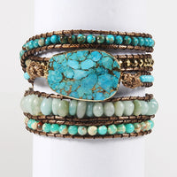 Thumbnail for Calming Turquoise Wrap Bracelet