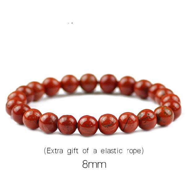 Red Jasper 'STIR the PULSE' Unisex Bracelet