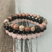 Thumbnail for 3 Piece Protection and Harmony Bracelet Set