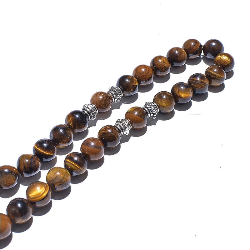 Natural Stone 33 Prayer Bead Islamic Tasbih