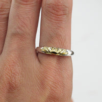 Thumbnail for 925 Sterling Silver Adjustable Open LOTUS Flower ' REBIRTH'  Ring