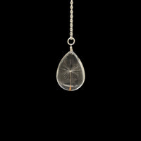 Thumbnail for 925 Sterling Silver Necklace with Real Dandelion Seed
