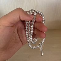 Thumbnail for 925 Sterling Silver 108 Prayer Beads Mala