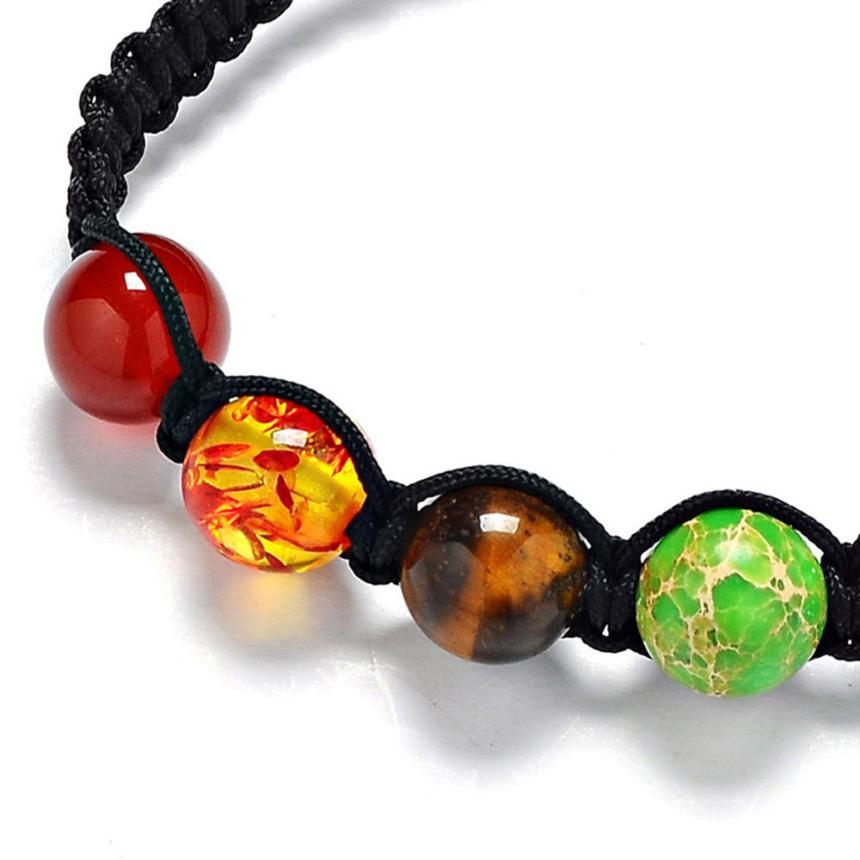 7 Chakra Beaded Bracelet