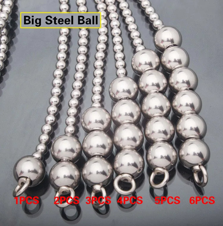 Stainless Steel Edc LARGE BALL Multi Purpose Bracelet /Necklace -4 Ball Options