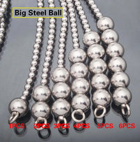 Thumbnail for Stainless Steel Edc LARGE BALL Multi Purpose Bracelet /Necklace -4 Ball Options