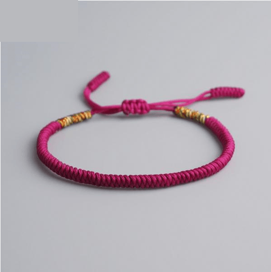 SINGULAR Tibetan Lucky Knot Bracelet-17 Plain +Multi Colors to choose from