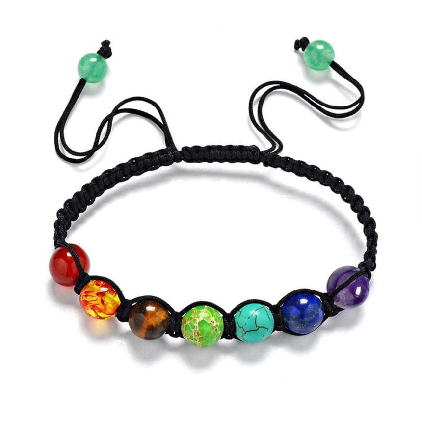 7 Chakra Beaded Bracelet