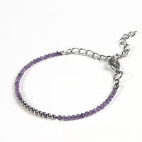 Thumbnail for Cutie Pie Miniature NATURAL HEALING GEMSTONE & Steel Bracelet- SAVE $$ on Bundles!