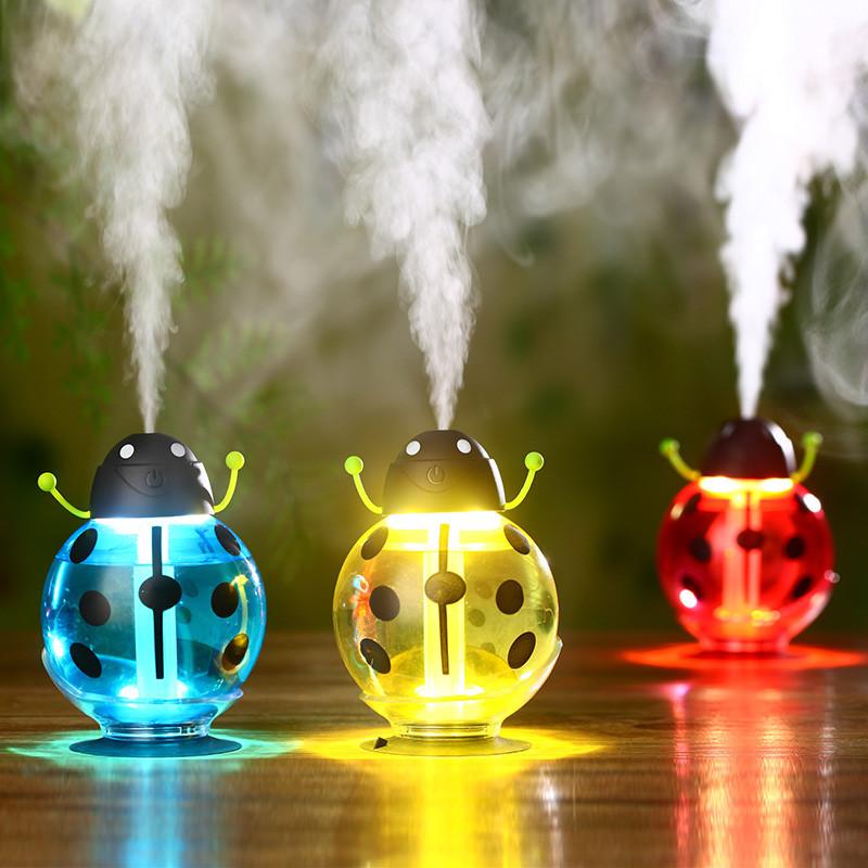 Cute Ladybug Car USB Humidifier Diffuser