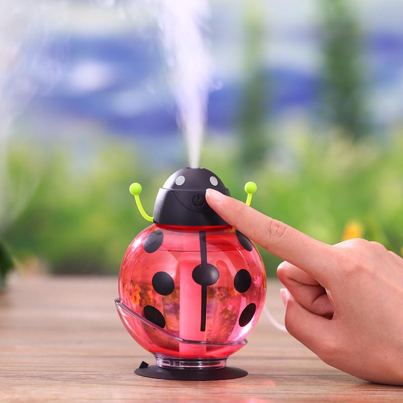 Cute Ladybug Car USB Humidifier Diffuser