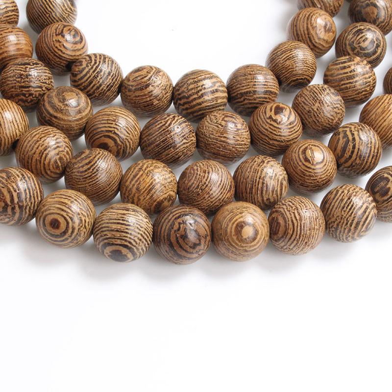 Antique Wooden 108 Bead Mala