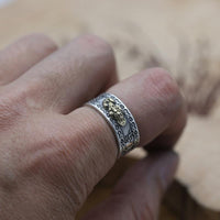 Thumbnail for Feng Shui LUCKY PIXIU with Heart Sutra Ring