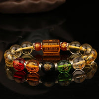 Thumbnail for Natural Citrine & the 5 Elements GOD of WEALTH Bracelet