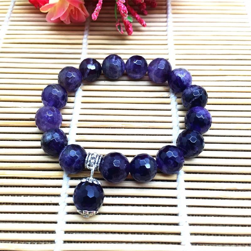 ELIMINATE IMPATIENCE with this Chunky Amethyst  Stone  Bracelet